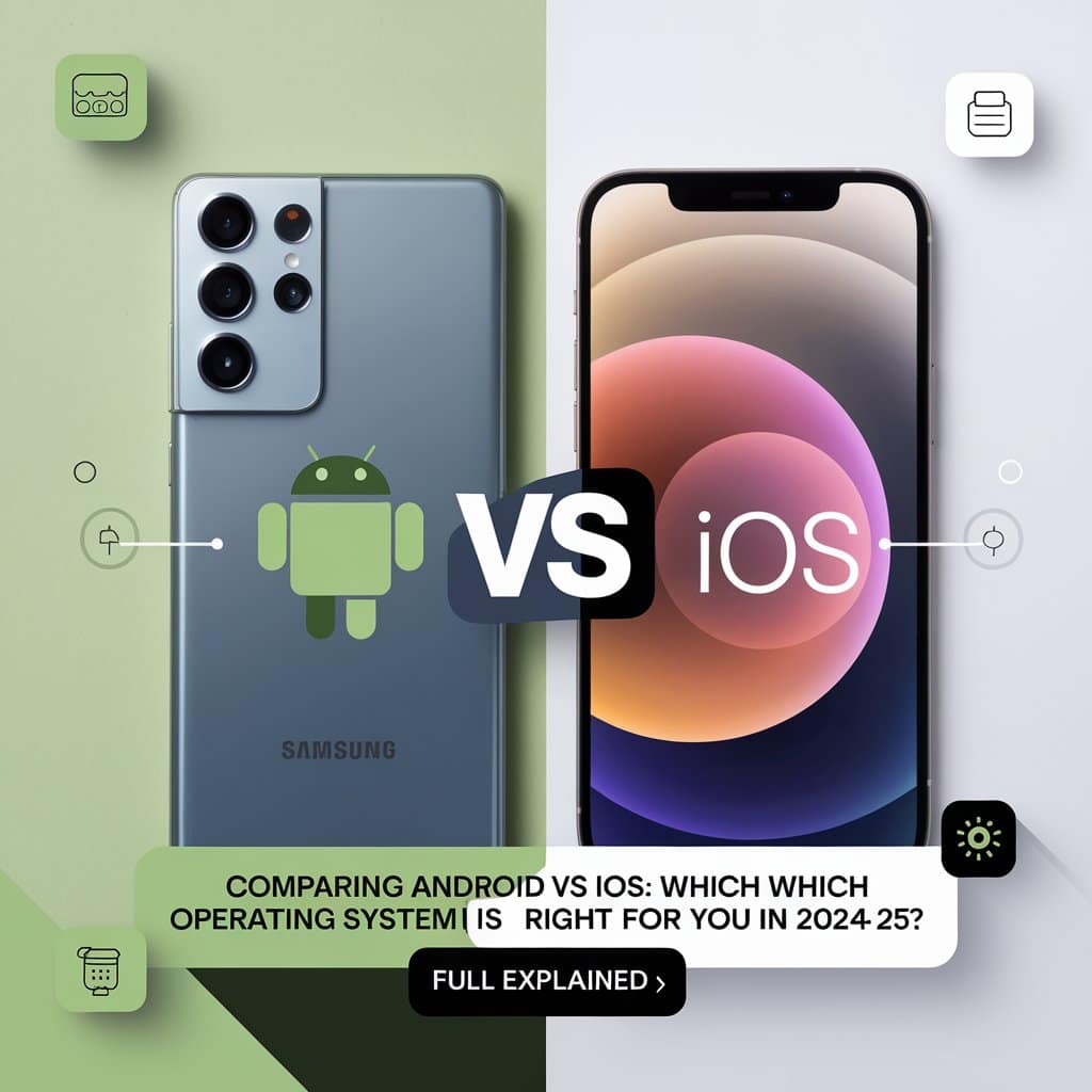 Comparing Android vs iOS: Which Operating System Is Right for You in 2024-25