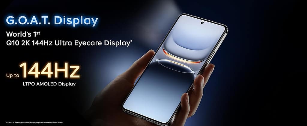 iQOO 13 5G Flagship Beast Gaming Phone GOAT Display Image