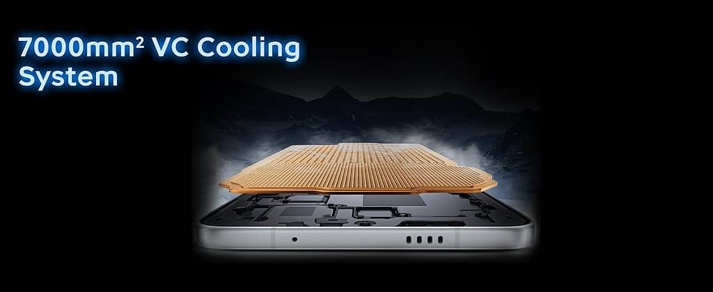 iQOO 13 5G Flagship Beast Gaming Phone VC Cooling System Image
