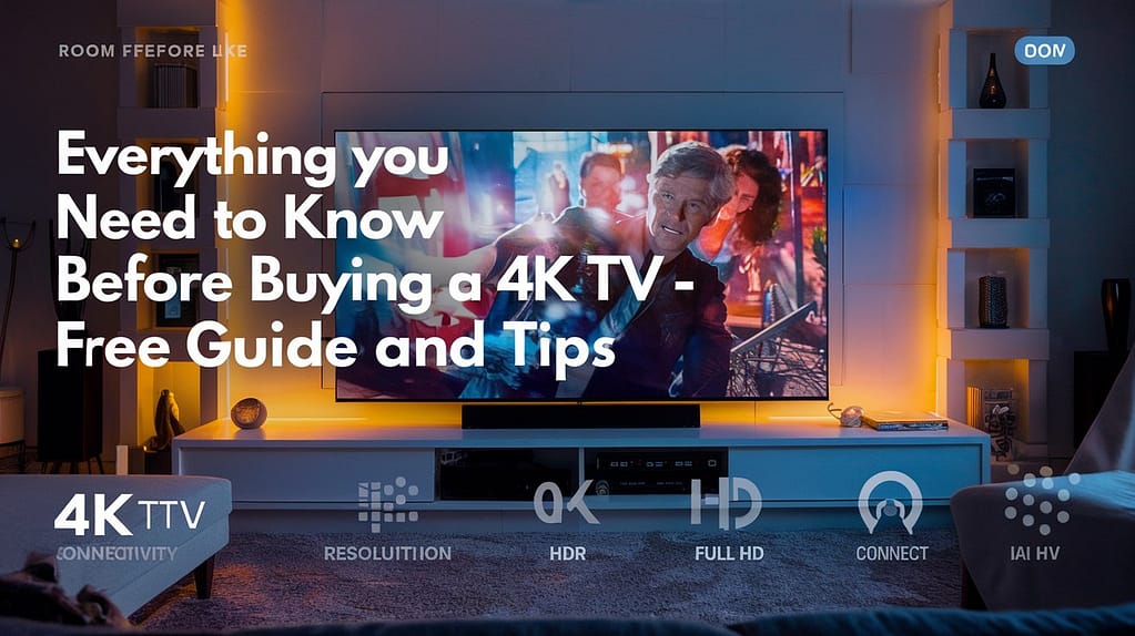 Everything You Need to Know Before Buying a 4K TV - Free Guide And Tips