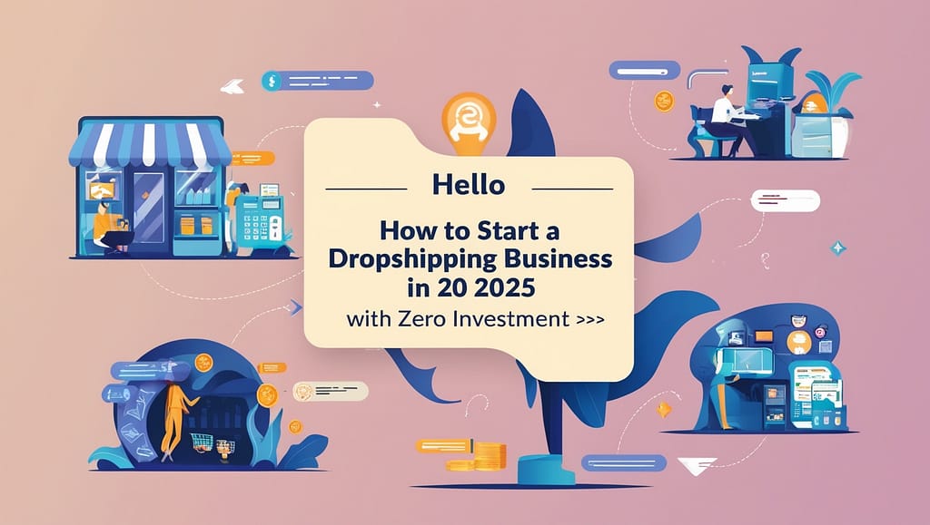 How to Start a Dropshipping Business in 2025 with Zero Investment