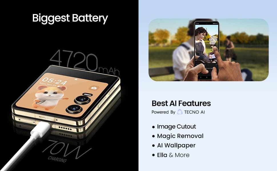 Discover the TECNO Phantom V Flip 2 5G images 3